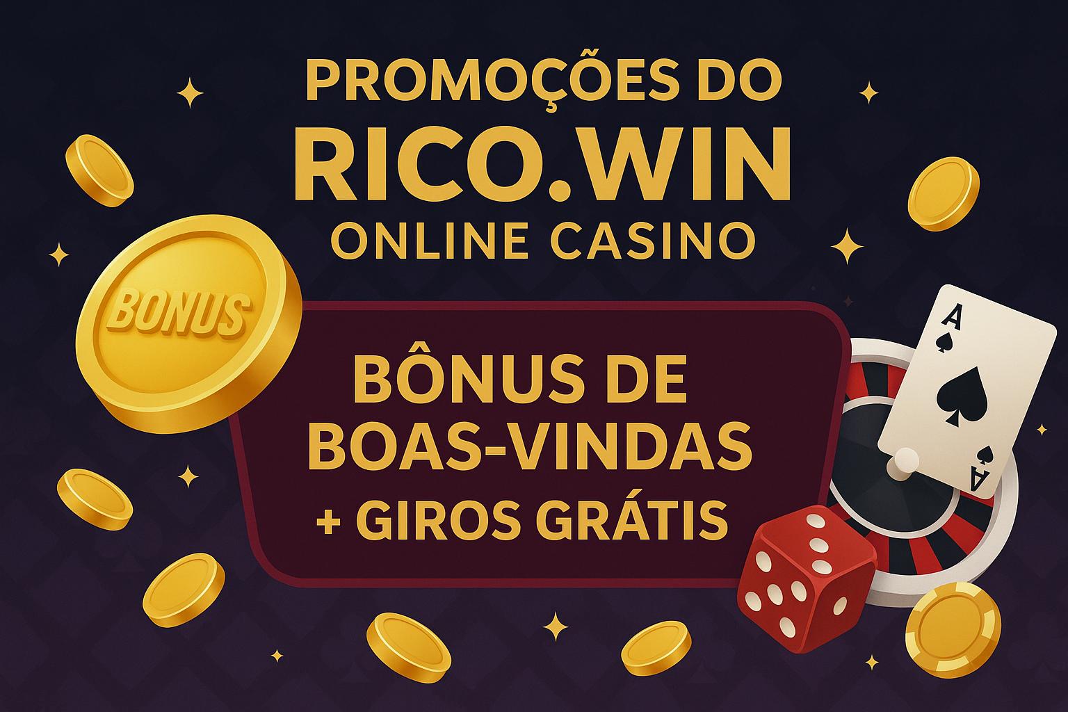 O bônus promocional RICO.WIN é uma ótima maneira de começar sua aventura