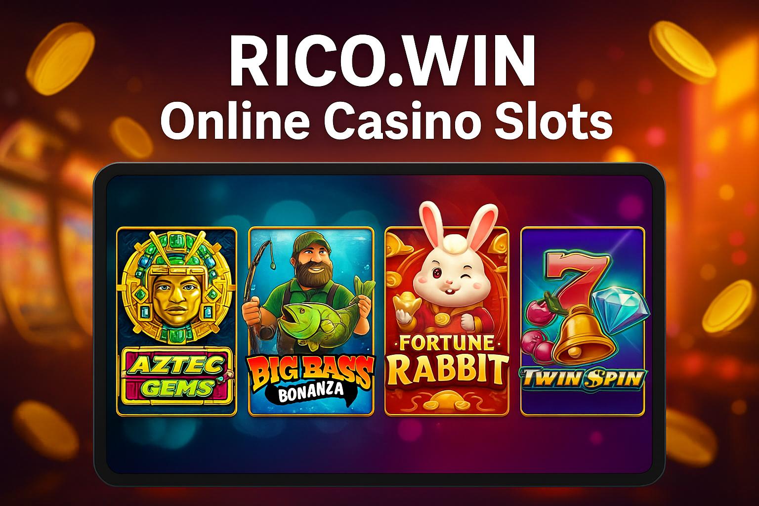 Jogos de Slot no Casino Online RICO.WIN