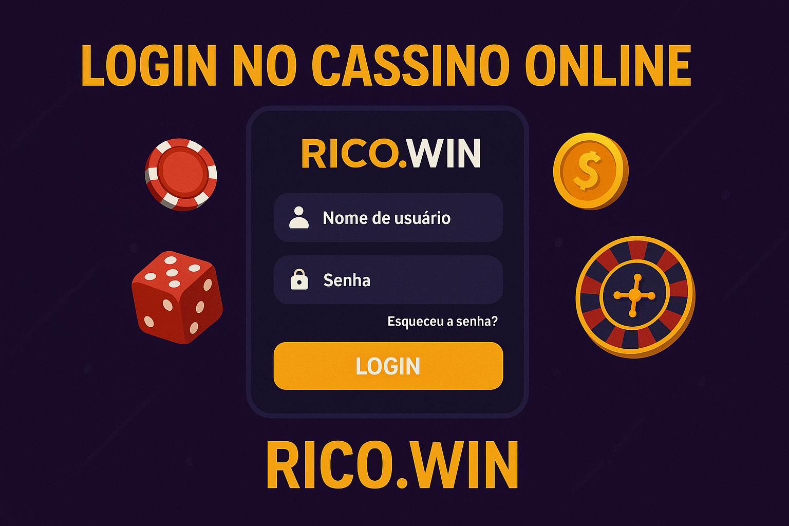 Login no Cassino RICO.WIN
