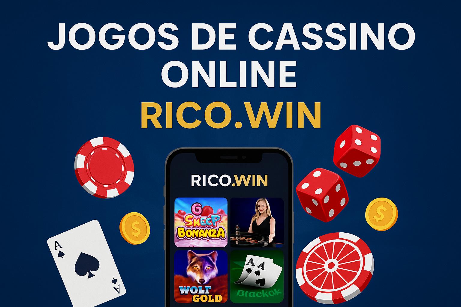 Jogos de cassino online inovadores e emocionantes na RICO.WIN