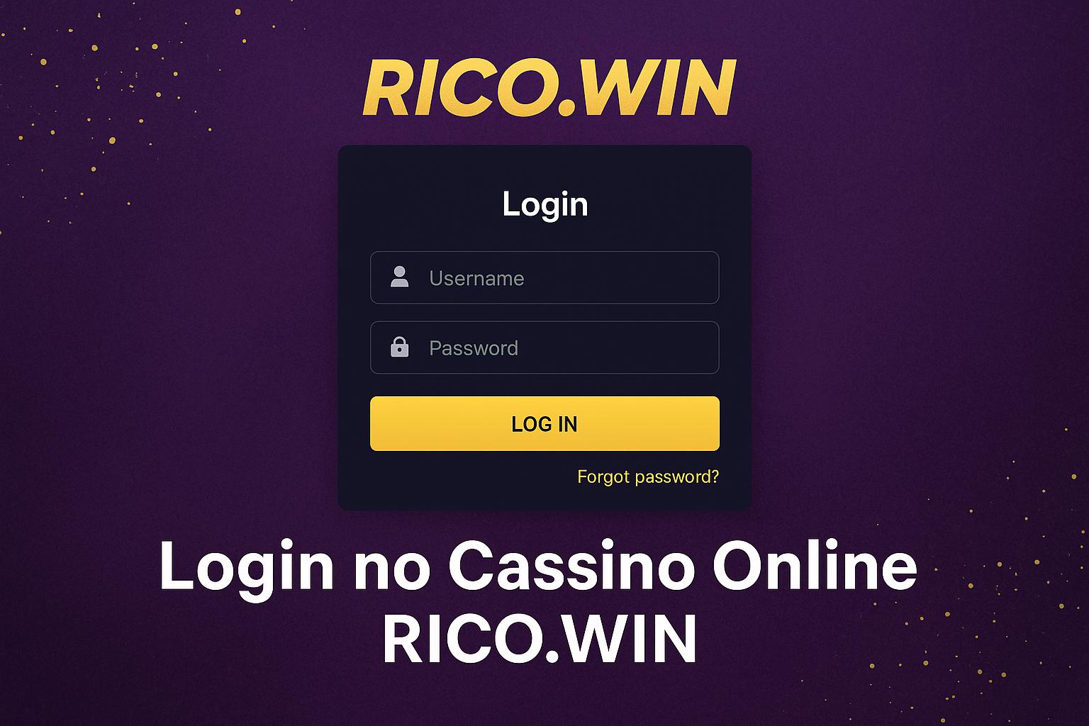 Registro na RICO.WIN Garante Acesso a uma Vasta Seleção de jogo